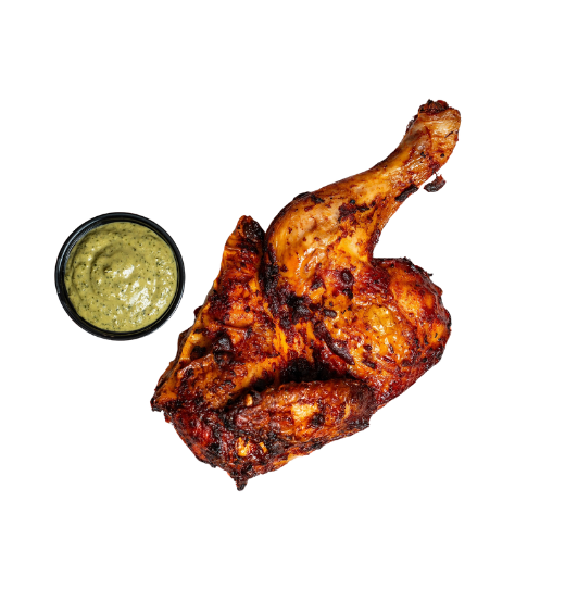 Poulet entier braisé